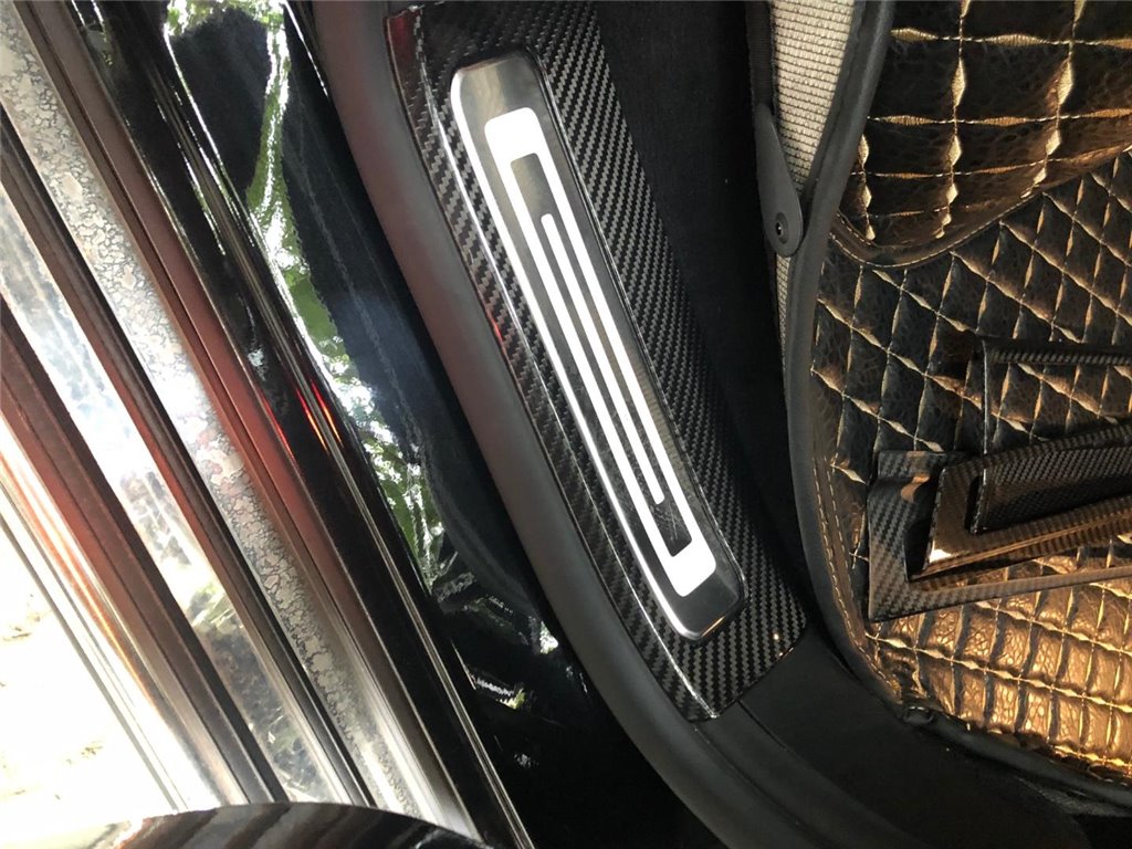 Kohlefaser-Türschweller für Mercedes-Benz W463A W464 G-Klasse 4 Stück-Interieur Stil