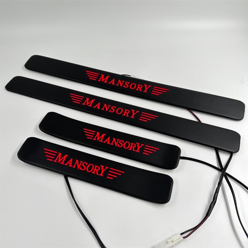 Mansory RED LED illuminato soglie porta 4 pezzi per Mercedes-Benz W463A W464 Classe G-Elementi di illuminazione Mansory RED LED illuminato soglie porta 4 pezzi per Mercedes-Benz W463A W464 Classe G-Elementi di illuminazione