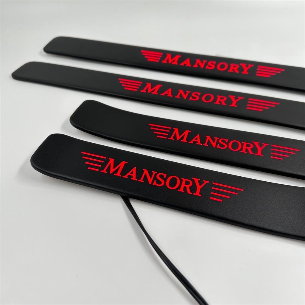 Mansory RED LED illuminato soglie porta 4 pezzi per Mercedes-Benz W463A W464 Classe G-Elementi di illuminazione Mansory RED LED illuminato soglie porta 4 pezzi per Mercedes-Benz W463A W464 Classe G-Elementi di illuminazione