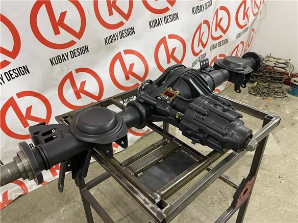Original Middle Axle for Mercedes-Benz 6x6 W463A-G Class W463A XLP 900 6x6