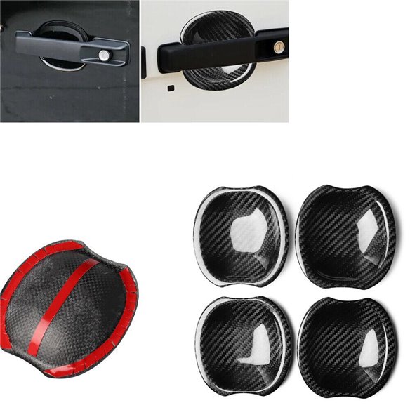 Carbon Fiber Door Bowl Handle cover for Mercedes-Benz W463A W464 G Wagon 2019++-Decorative and Functional Accessories