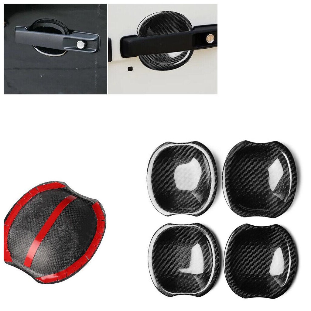 Carbon Fiber Door Bowl Handle cover for Mercedes-Benz W463A W464 G Wagon 2019++-Decorative and Functional Accessories