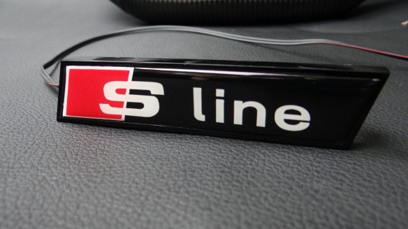 Audi front grille LED logo-Logo-Decals Audi front grille LED logo-Logo-Decals