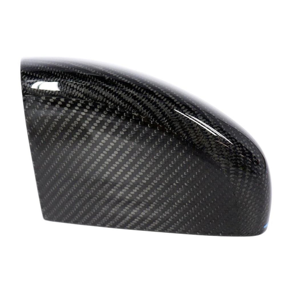 Copri specchietti in fibra di carbonio con striscia blu per Mercedes-Benz Classe G W463A W464 G63-Parti del corpo