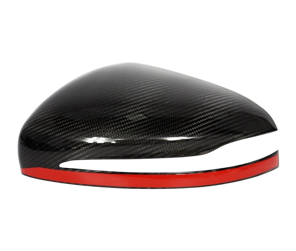 Calotte degli specchietti in carbonio con striscia rossa per Mercedes-Benz Classe G W463A W464 G63-Parti del corpo
