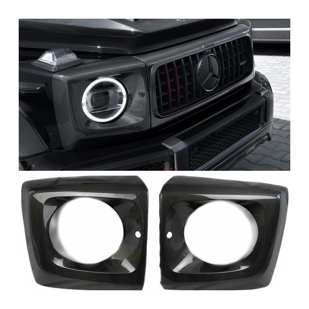 Kit carrozzeria Basic PLUS in fibra di carbonio per Mercedes-Benz Classe G W463A W464-Kit di conversione della carrozzeria Kit carrozzeria Basic PLUS in fibra di carbonio per Mercedes-Benz Classe G W463A W464-Kit di conversione della carrozzeria