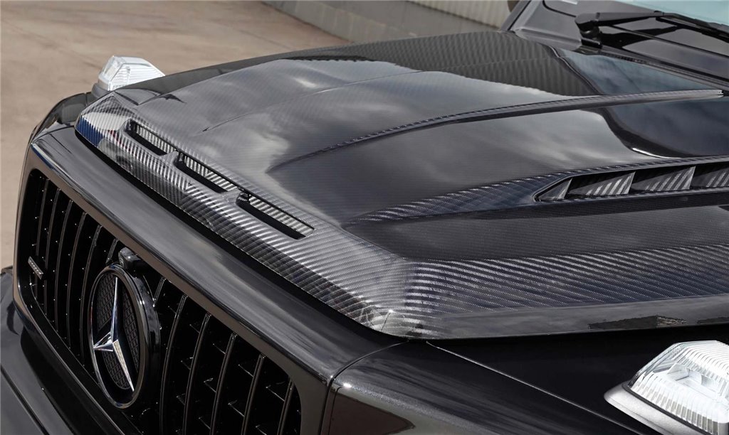 Carbon Hood with Liner & Vents for Mercedes W463A G-Class-Body Parts
