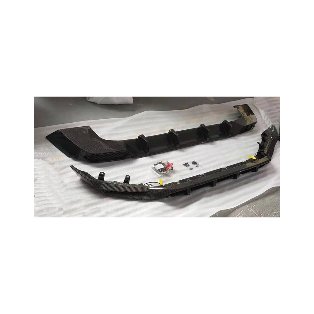 Carbon fiber diffusers for W463a Mercedes-Benz AMG bumpers-Body Parts