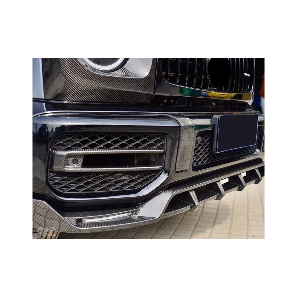 Carbon fiber diffusers for W463a Mercedes-Benz AMG bumpers-Body Parts