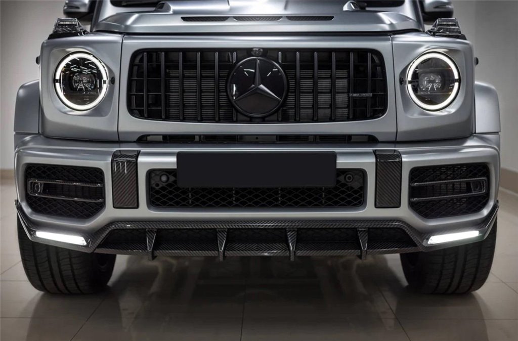 Carbon fiber diffusers for W463a Mercedes-Benz AMG bumpers-Body Parts