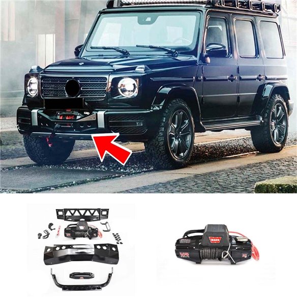 Winch mount kit W463A for Mercedes-Benz AMG bumper-Decorative and Functional Accessories Winch mount kit W463A for Mercedes-Benz AMG bumper-Decorative and Functional Accessories