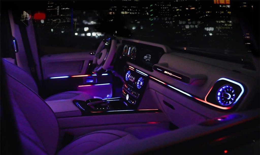AMG-Interieur mit LED-Beleuchtung für Mercedes-Benz W463A W464 G-Klasse-Beleuchtungselemente