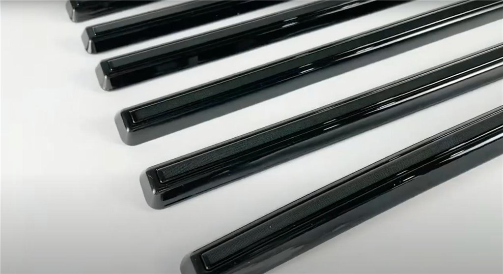 Side molding trims with LED lighting for Mercedes-Benz W463A W464 G-Class-Lighting Elements