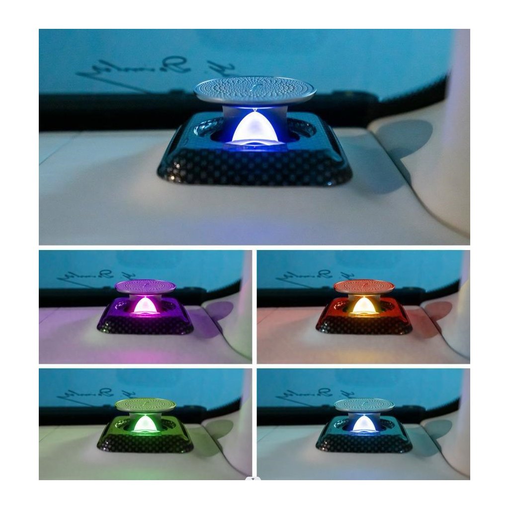 Luce ambientale LED 3D Tweeter rotanti illuminati per Mercedes-Benz W463A G Wagon 2019+-Elementi di illuminazione