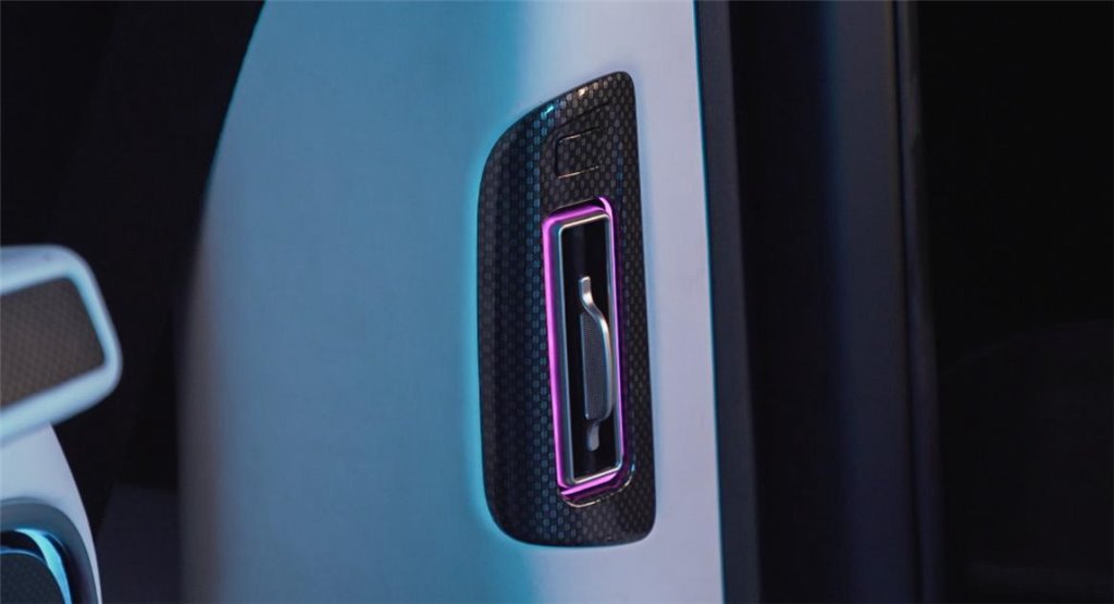 Interior body pillars air vents with LED lighting for Mercedes-Benz W463A G-Class-Lighting Elements
