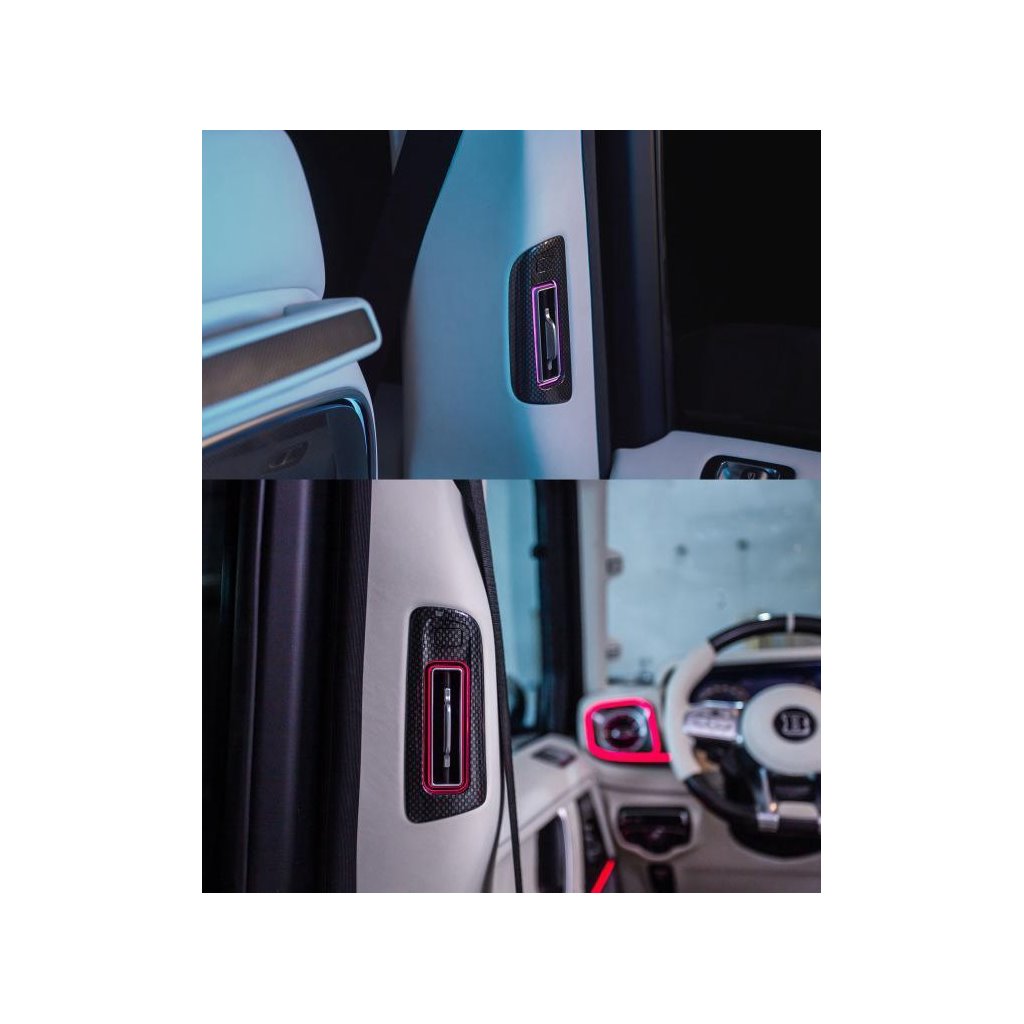Interior body pillars air vents with LED lighting for Mercedes-Benz W463A G-Class-Lighting Elements