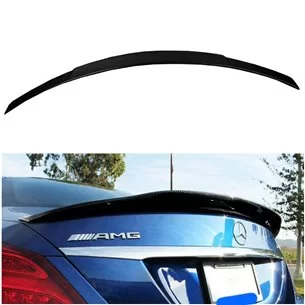 Spoiler in fibra di carbonio per il bagagliaio posteriore della Mercedes-Benz Classe C W205-С Class W205