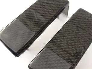 Carbon Fiber Front AMG Bumper Brackets for Mercedes-Benz G-Class W463-Decorative and Functional Accessories 2