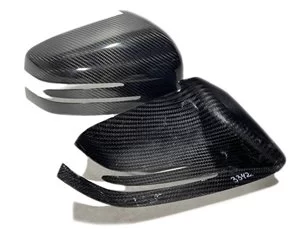 Carbon Fiber Side Mirror Covers for Mercedes-Benz G-Wagon C-Class W463 W205-Decorative and Functional Accessories 2