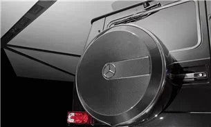 Kohlefaser-Reserveradabdeckung hinten für Mercedes-Benz W463 G-Wagon-Körperteile 2