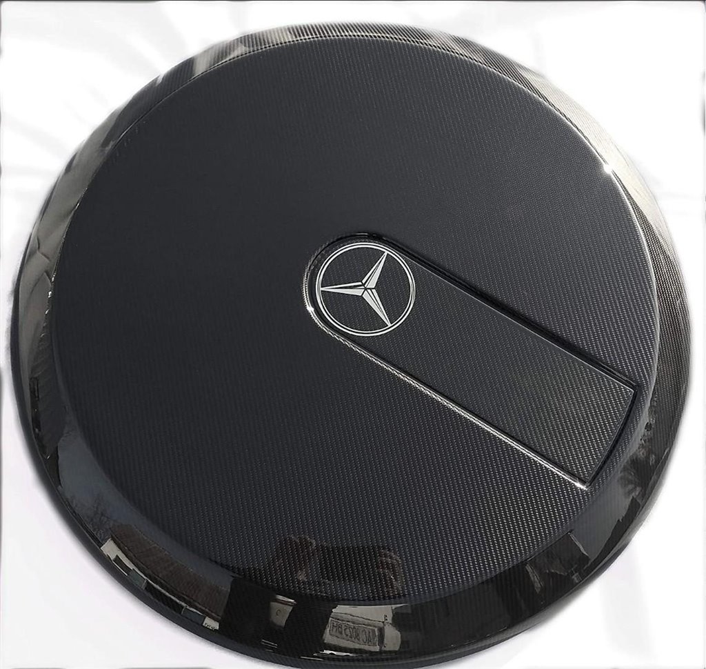 Kohlefaser-Reserveradabdeckung hinten für Mercedes-Benz W463 G-Wagon-Körperteile