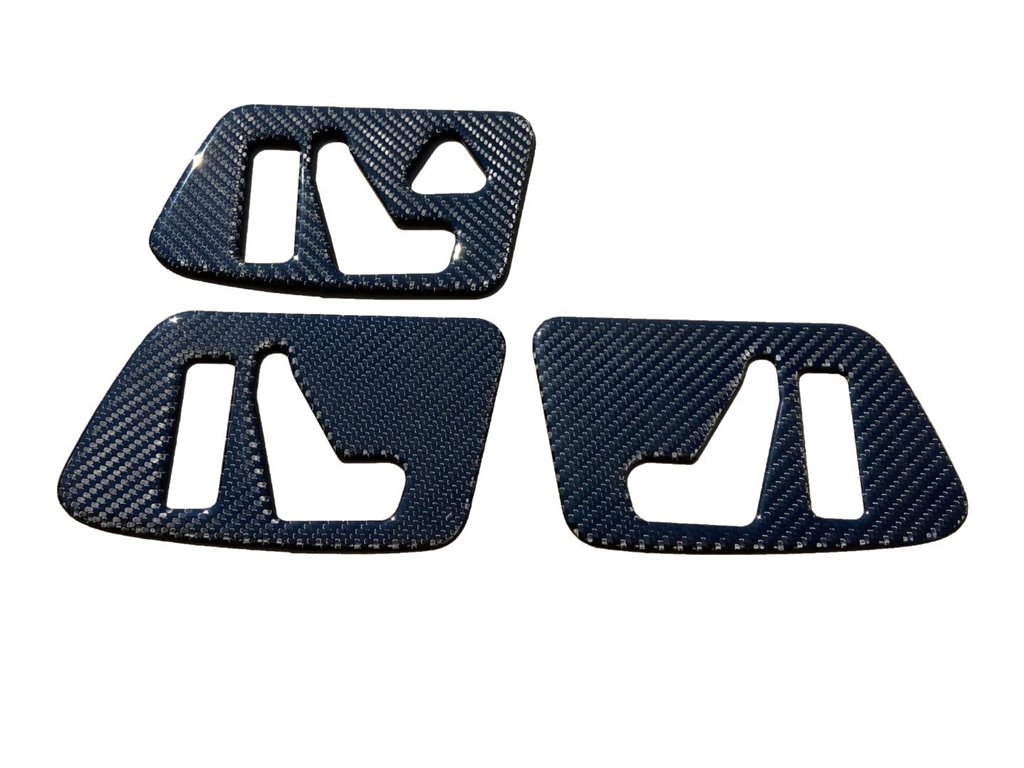 Maniglie delle porte dei pannelli laterali in fibra di carbonio per Mercedes-Benz G-Wagon W463-Stile interno