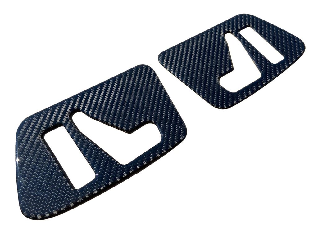 Maniglie delle porte dei pannelli laterali in fibra di carbonio per Mercedes-Benz G-Wagon W463-Stile interno