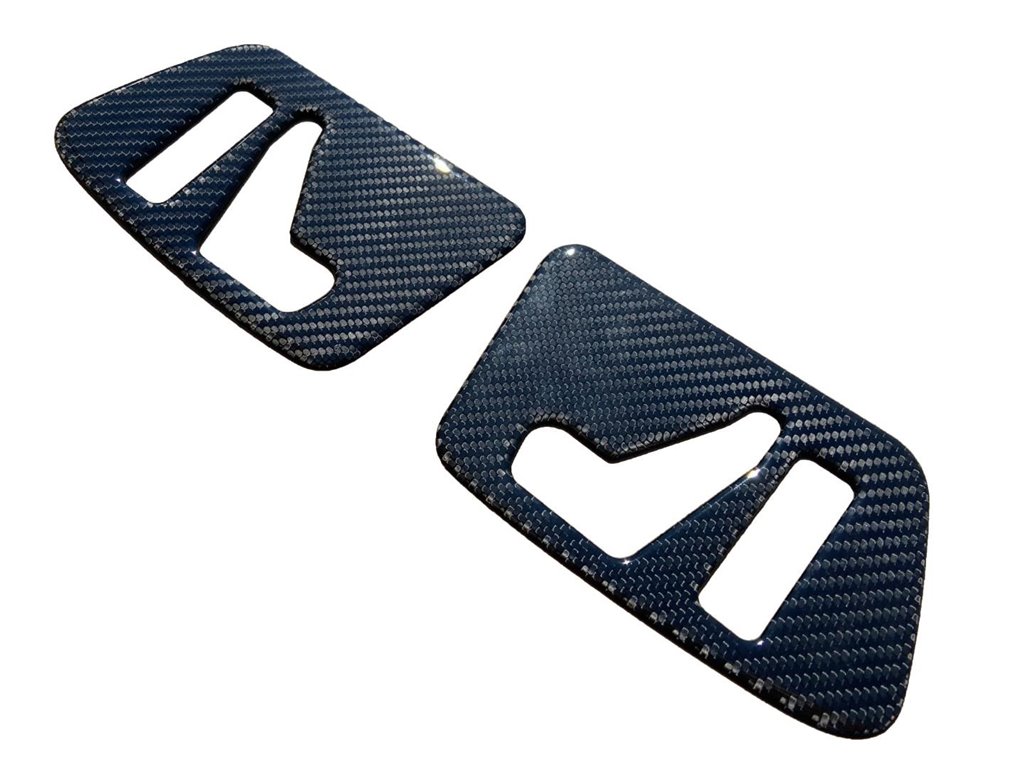 Carbon fiber side interior door panels buttons covers for Mercedes-Benz G-Wagon W463-Interior Style