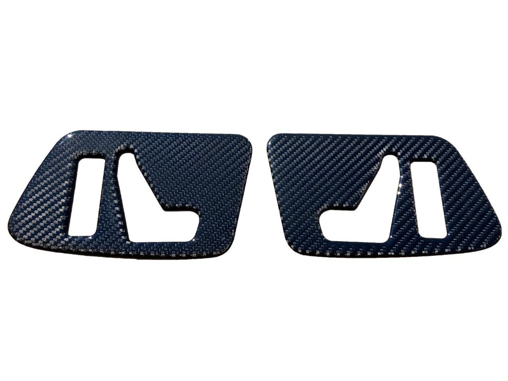 Carbon fiber side interior door panels buttons covers for Mercedes-Benz G-Wagon W463-Interior Style