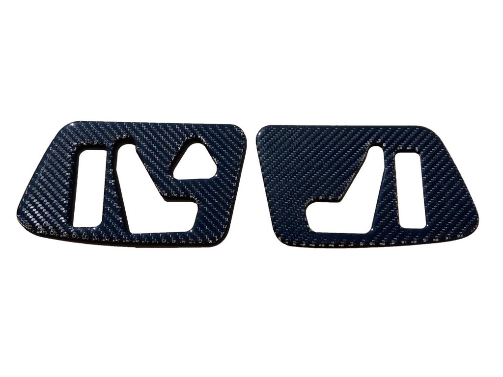 Carbon fiber side interior door panels buttons covers for Mercedes-Benz G-Wagon W463-Interior Style