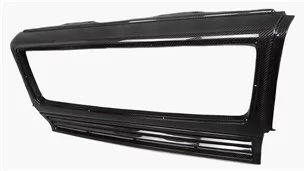 Carbon Fiber Front AMG Grille Frame Trim for Mercedes-Benz G-Wagon W463-Body Parts 2