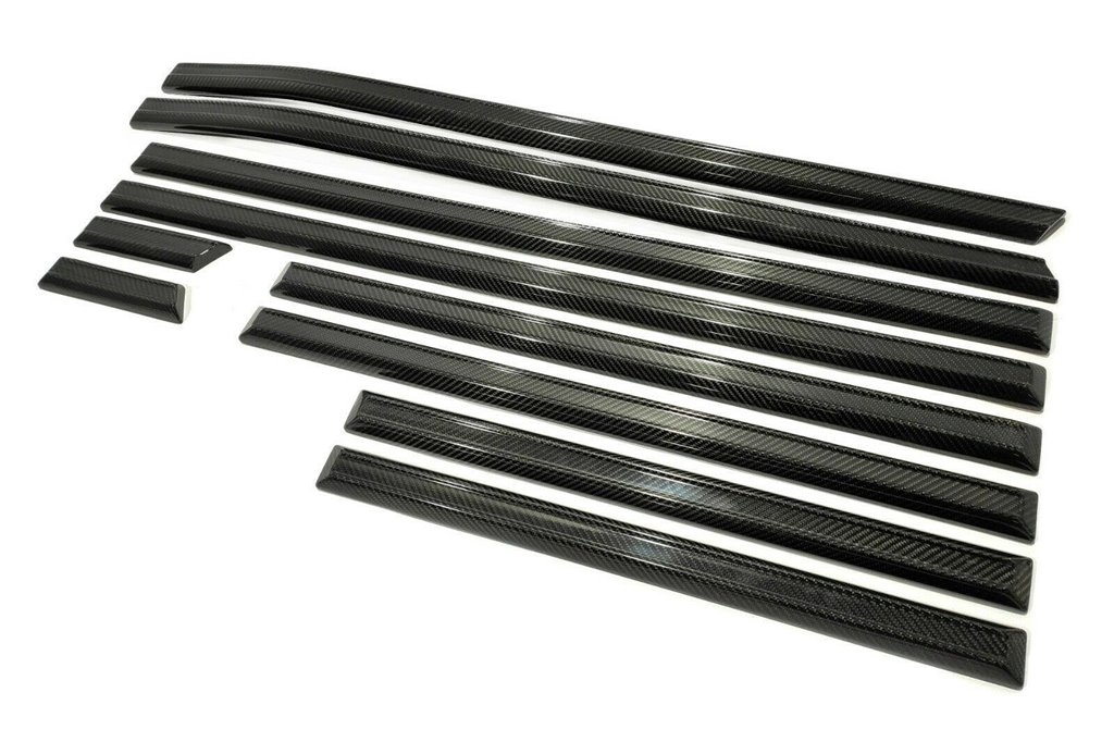 Carbon fiber solid side mouldings for Mercedes-Benz W463 G-Class-Decorative and Functional Accessories