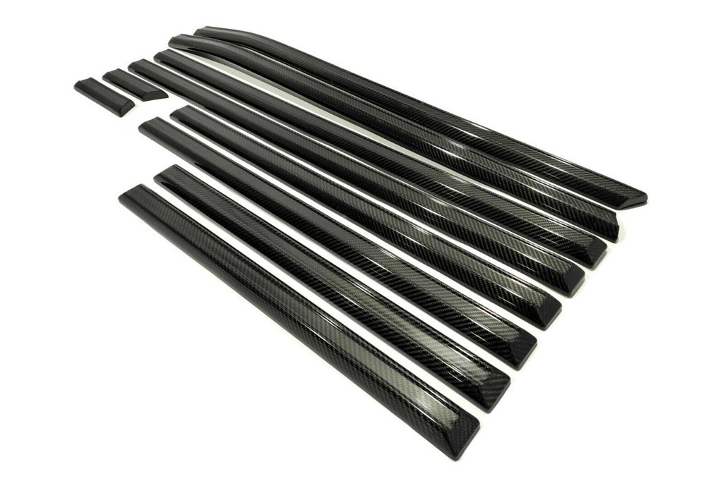 Carbon fiber solid side mouldings for Mercedes-Benz W463 G-Class-Decorative and Functional Accessories