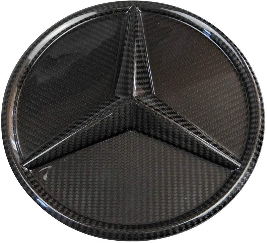 Carbon fiber front grille star style solid badge logo emblem for Mercedes-Benz W463 G-Class G-Wagon-Logos and Emblems Carbon fiber front grille star style solid badge logo emblem for Mercedes-Benz W463 G-Class G-Wagon-Logos and Emblems