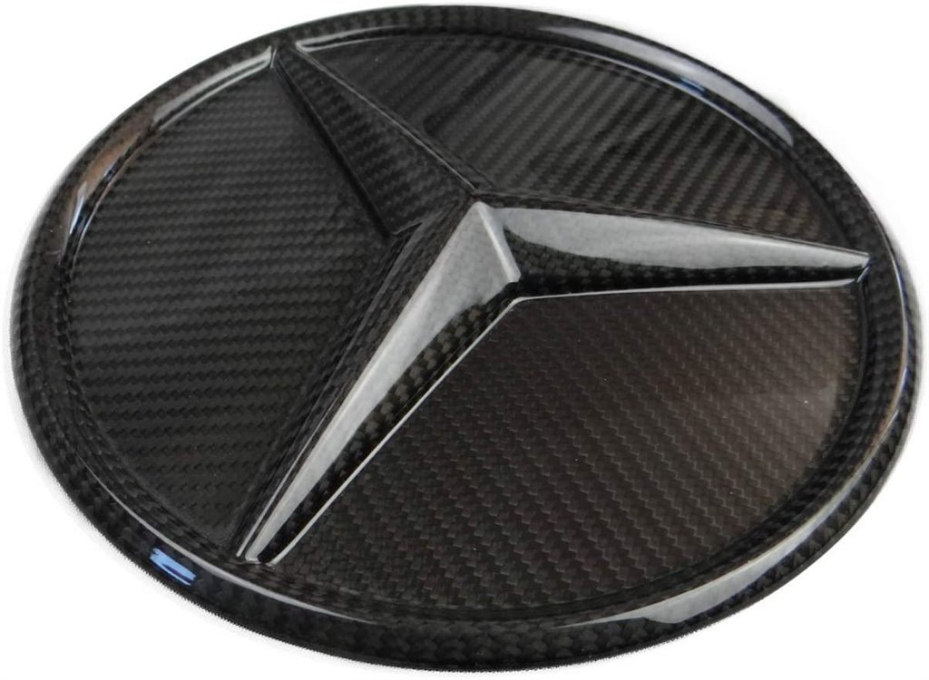 Carbon fiber front grille star style solid badge logo emblem for Mercedes-Benz W463 G-Class G-Wagon-Logos and Emblems Carbon fiber front grille star style solid badge logo emblem for Mercedes-Benz W463 G-Class G-Wagon-Logos and Emblems
