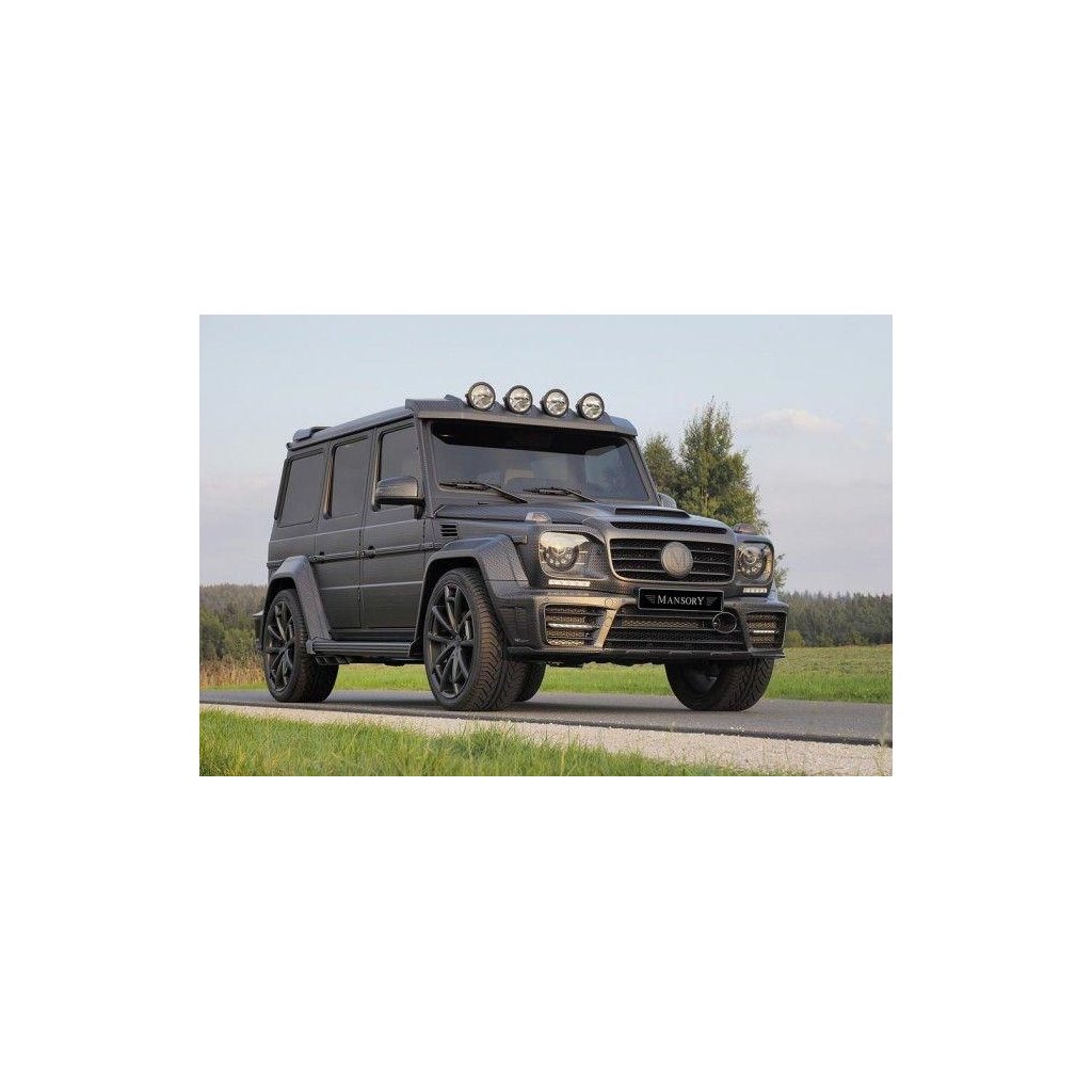 Kit carrozzeria in carbonio MansorY Gronos per Mercedes-Benz Classe G W463-Kit di conversione della carrozzeria Kit carrozzeria in carbonio MansorY Gronos per Mercedes-Benz Classe G W463-Kit di conversione della carrozzeria