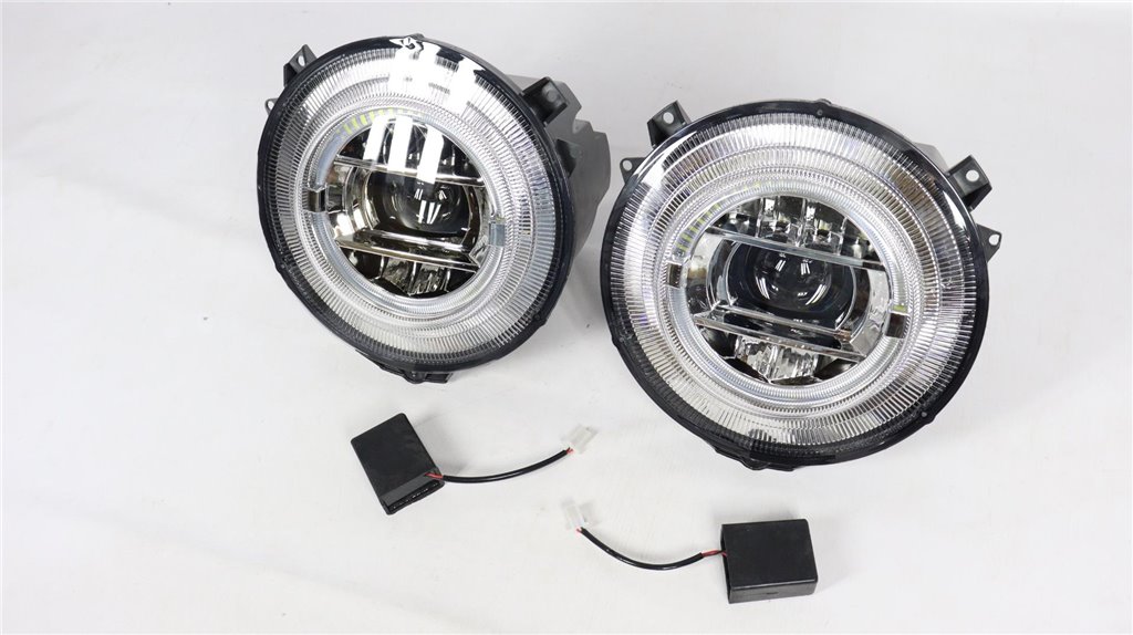 Fari a LED stile W463A W464 per Mercedes Benz Classe G W463 (2007-2018)-Elementi di illuminazione Fari a LED stile W463A W464 per Mercedes Benz Classe G W463 (2007-2018)-Elementi di illuminazione