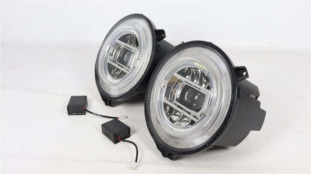 LED Headlights W463A W464 style for Mercedes Benz G-class W463 (2007-2018)-Lighting Elements