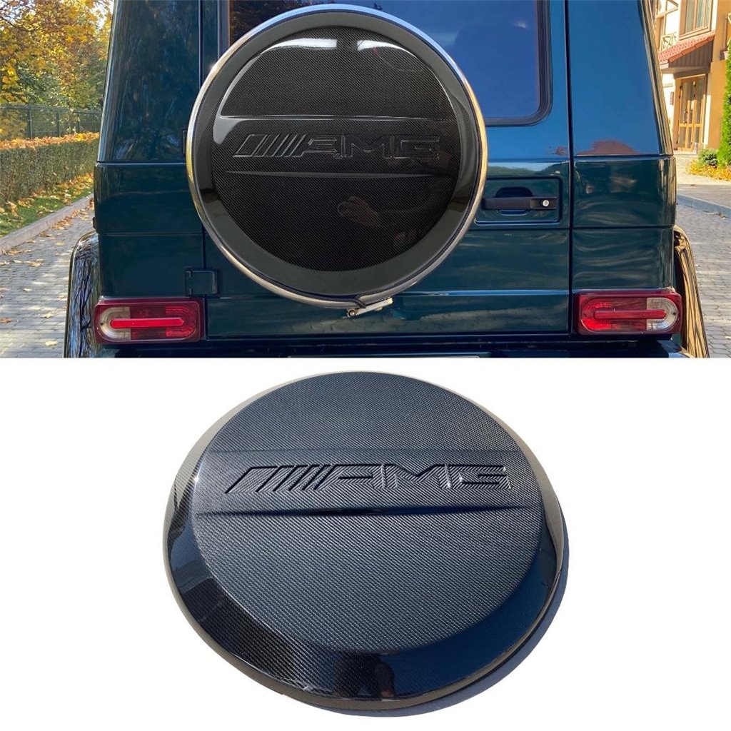 AMG Reserveradabdeckung aus Kohlefaser für Mercedes-Benz W463 G-Klasse-Körperteile AMG Reserveradabdeckung aus Kohlefaser für Mercedes-Benz W463 G-Klasse-Körperteile