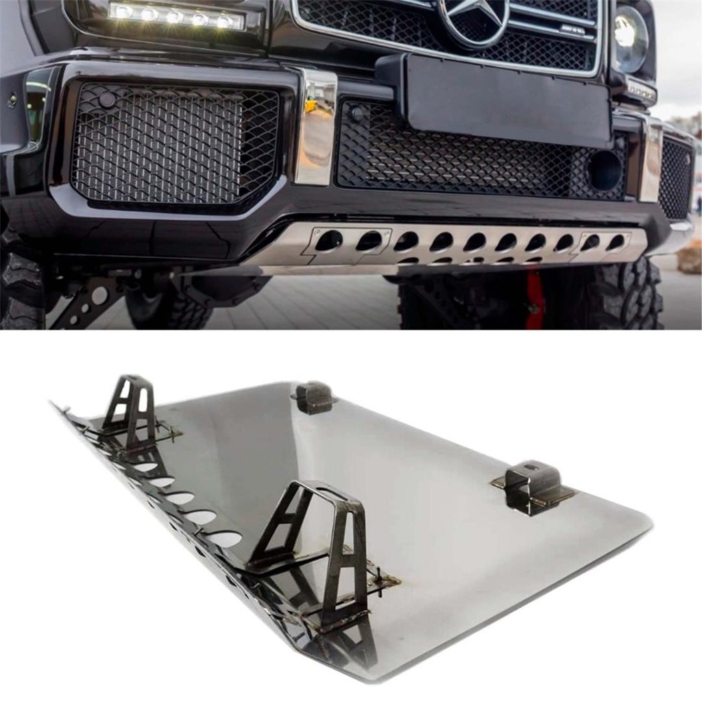 Parafango anteriore in acciaio inox per Mercedes-Benz Classe G W463-Accessori decorativi e funzionali Parafango anteriore in acciaio inox per Mercedes-Benz Classe G W463-Accessori decorativi e funzionali
