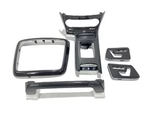 Carbonfaser Innenraum Armaturenbrett Platten trimmen Ersatz für Mercedes-Benz W463-Interieur Stil 2