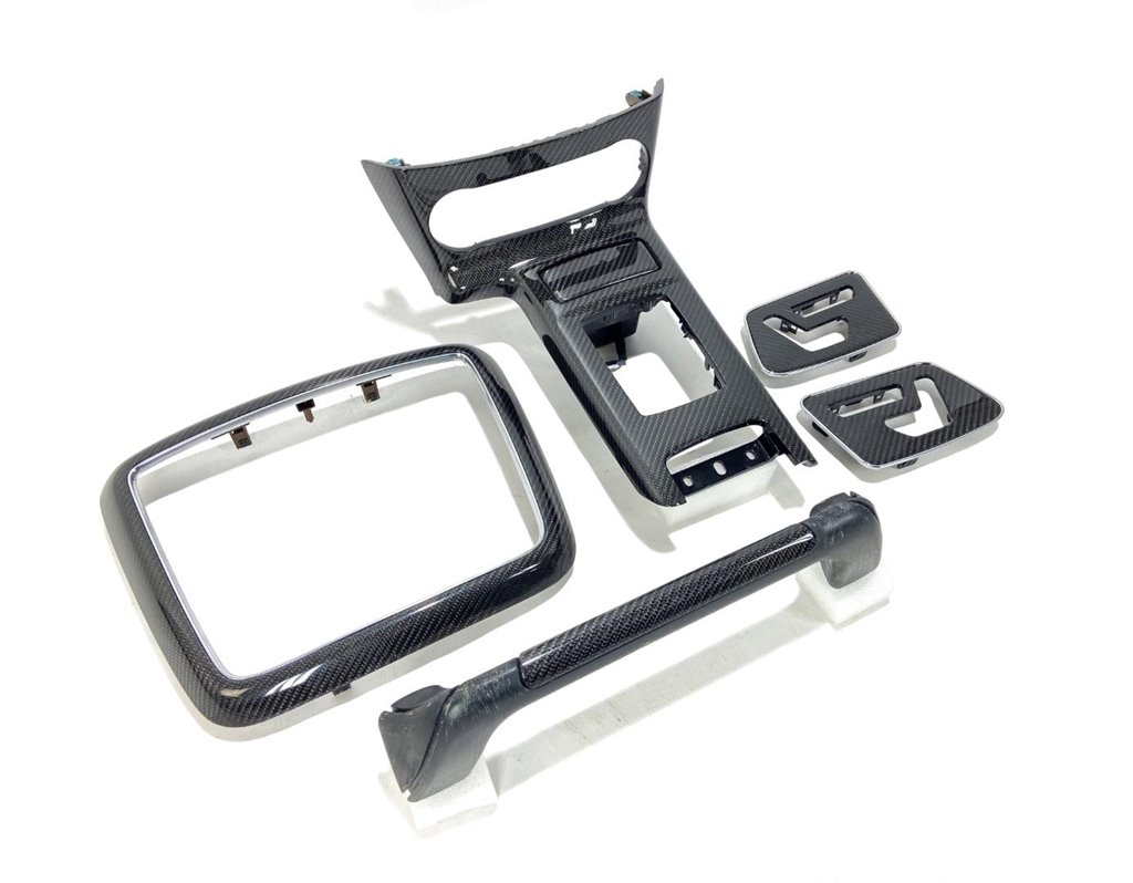 Carbonfaser Innenraum Armaturenbrett Platten trimmen Ersatz für Mercedes-Benz W463-Interieur Stil Carbonfaser Innenraum Armaturenbrett Platten trimmen Ersatz für Mercedes-Benz W463-Interieur Stil