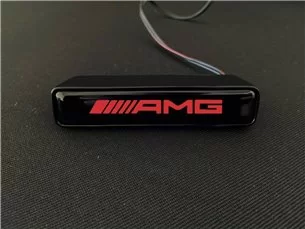 AMG LED grille red badge emblem logo for Mercedes W463 G Wagon-Lighting Elements 2