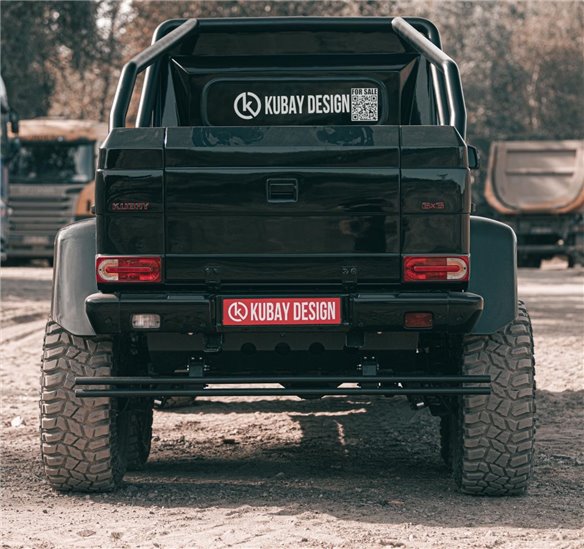 Stainless steel BLACK rear skid plate with pipes for Mercedes-Benz W463-Decorative and Functional Accessories Stainless steel BLACK rear skid plate with pipes for Mercedes-Benz W463-Decorative and Functional Accessories