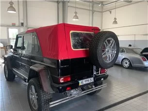 Mechanisches Faltdach für Landaulet Maybach Mercedes W463 4-türig-Körperteile 2