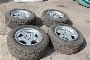 Cerchi AMG R18 con pneumatici per Mercedes-Benz Classe G W463 4 pz.-Componenti delle sospensioni e dello sterzo