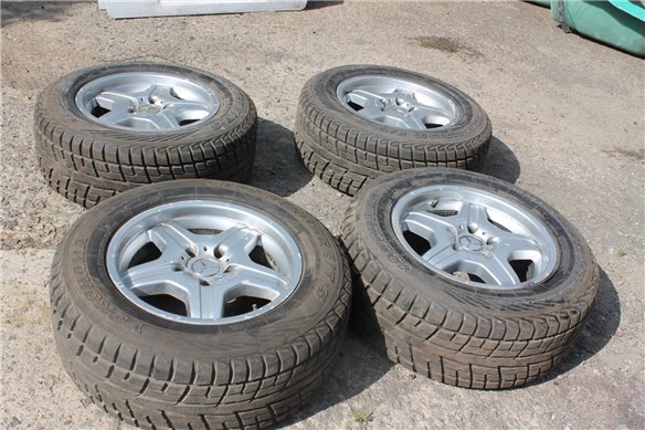 AMG Rims R18 with tires for Mercedes-Benz W463 G-Class 4pcs-Suspension and Steering Components