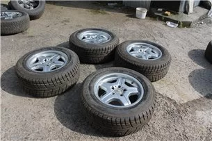 Cerchi AMG R18 con pneumatici per Mercedes-Benz Classe G W463 4 pz.-Componenti delle sospensioni e dello sterzo 2