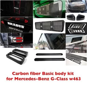 Carbon fiber Basic body kit for Mercedes-Benz G-Class w463-Body Parts