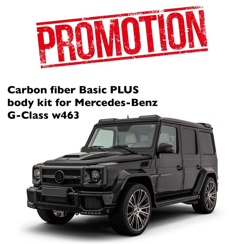 Carbon fiber Basic PLUS body kit for Mercedes-Benz G-Class w463-Body Conversion Kits